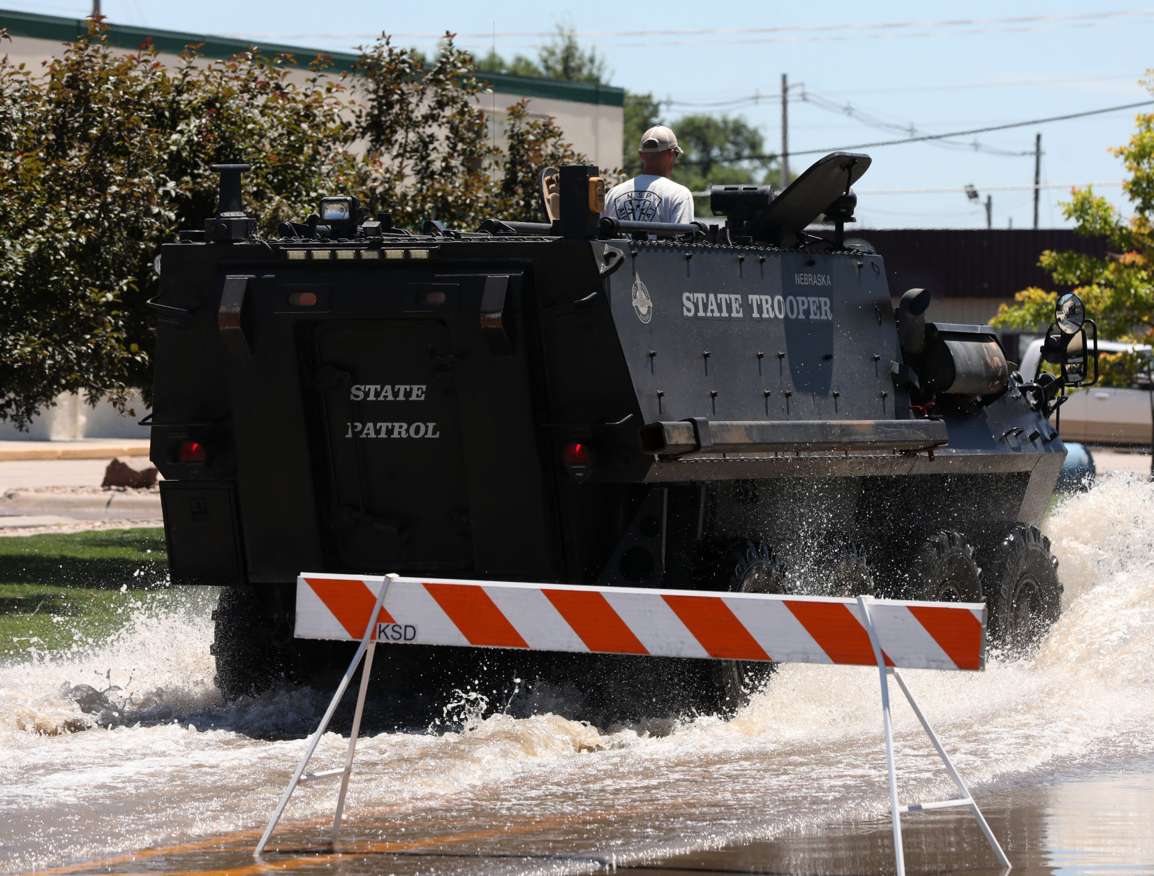 Nebraska State Patrol on Central Avenue
